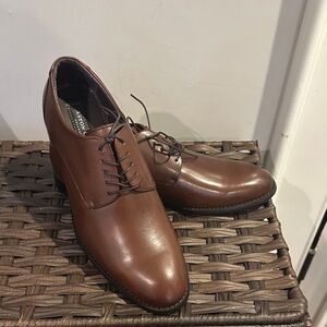 Brown Leather Oxfords